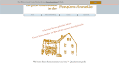 Desktop Screenshot of pension-annelie.de